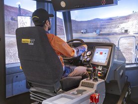 Simulator for Liebherr T282C, T284 Haul Trucks