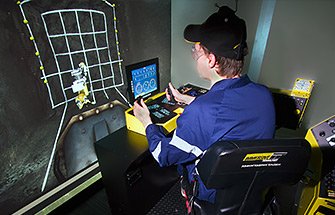 Simulator for Epiroc (Atlas Copco) L1C Jumbo Drill