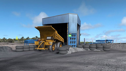 Crusher area on CMS