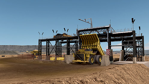 Crusher area on CMS