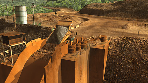 Crusher area on CMS