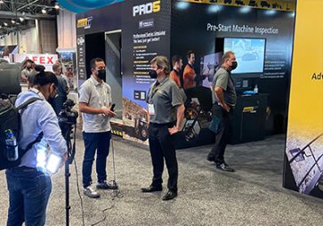 MINExpo 2021 - Booth photo