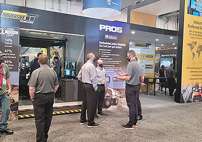 MINExpo 2021 - Booth photo