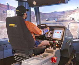 Operator training using Immersive Technologies’ Advanced Equipment Simulators reduced haul truck fuel consumption by 6.9% in five months.