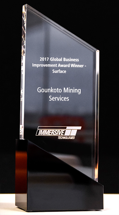 Award Winner - Surface - Gounkoto Mining Services