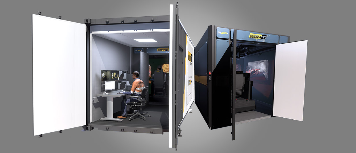 IM360+ Transportable and Classroom underground simulators