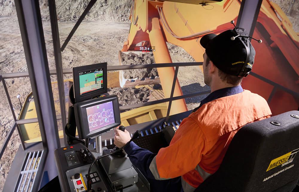 Simulator for Hitachi EX5600-6 Shovel and Excavator