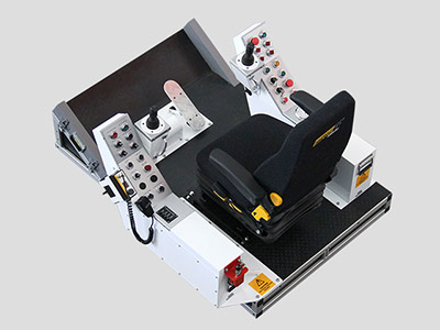 Dragline Training Simulator Module (Overhead view)