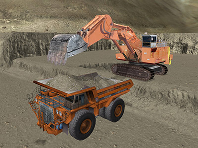 Immersive Technologies - Hitachi EX5500-5 Hydraulic Shovel/Excavator ...