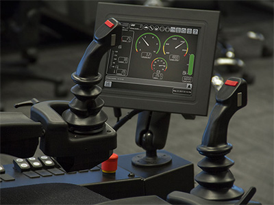 Cat 6020B Excavator Emulated Board Control System (BCS) touch screen panel