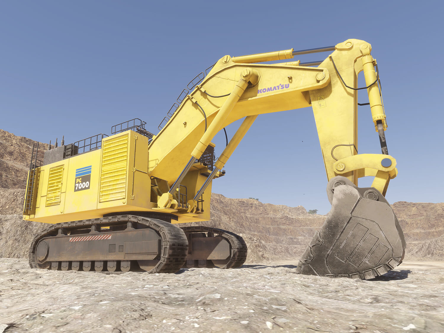 Komatsu PC7000-11, PC8000E-6, PC7000E-11 - Hero Shot