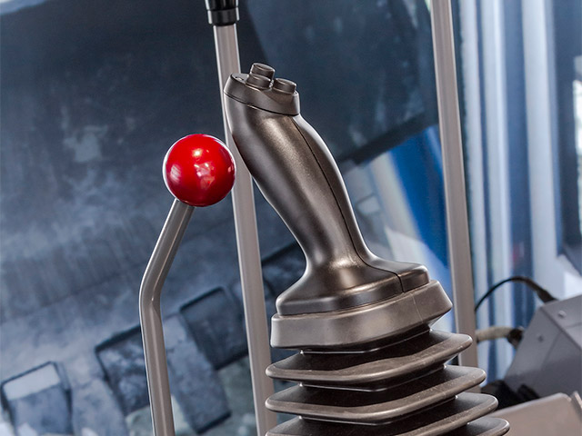 Liebherr R9800 - OEM joysticks