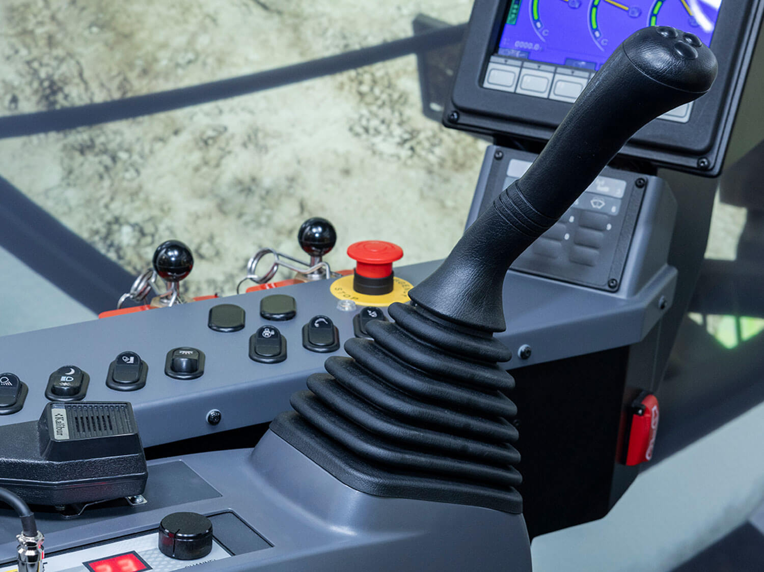 Komatsu PC2000-11 - Operator Console utilizes genuine Komatsu parts for authentic machine control