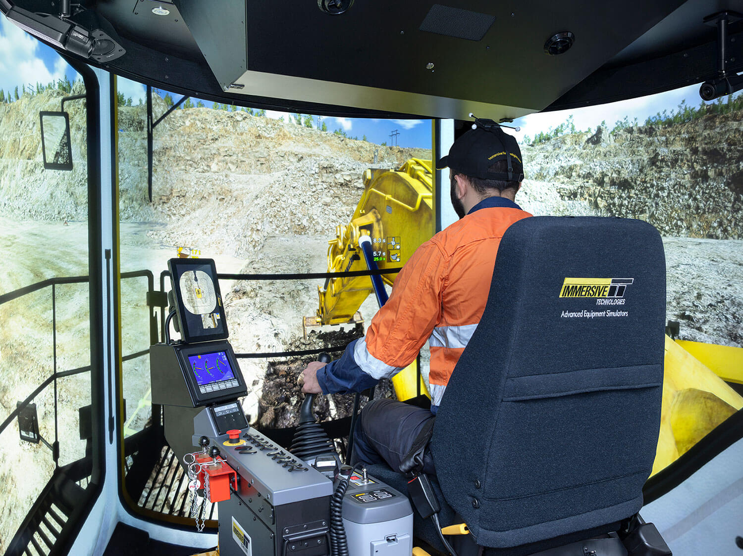 Komatsu PC2000-11 Excavator Training Simulator Module on PRO3