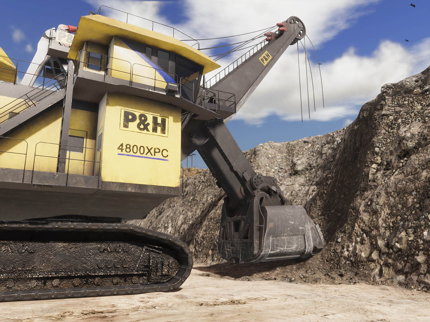 Komatsu P&H 4100XPC & 4800XPC Electric Rope Shovels (C-Series Seat and Controls) Event