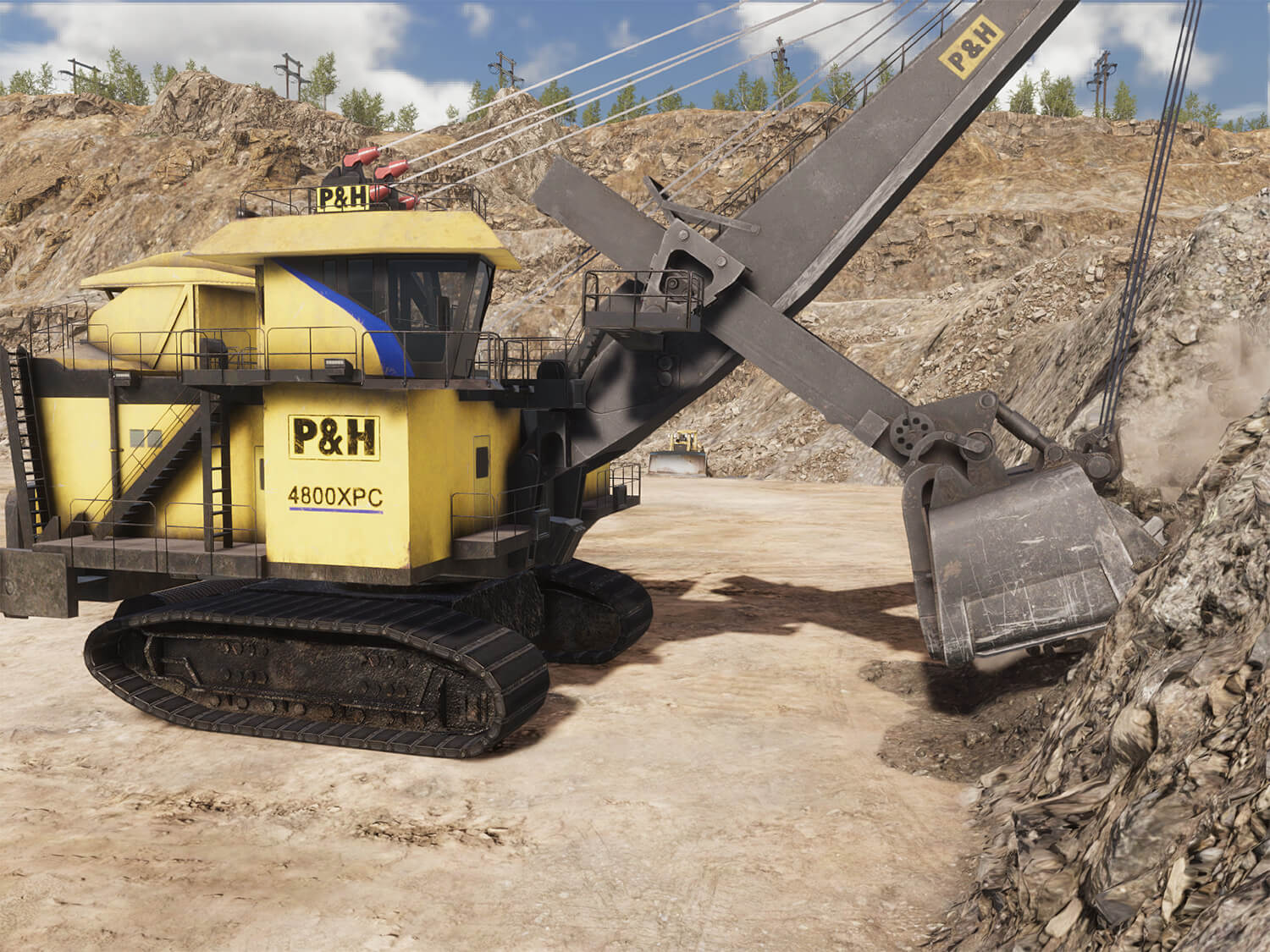 Komatsu (P&H) 2800XPC, 4100XPC & 4800XPC Electric Rope Shovels (Next Gen Controls, Centurion 6) Digging Training