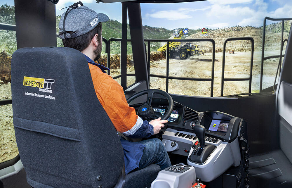 Simulator for Komatsu HD785-8, HD1500-8 Haul Truck