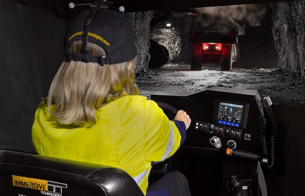 Simulator for Sandvik Toro™ Underground Truck TH663i