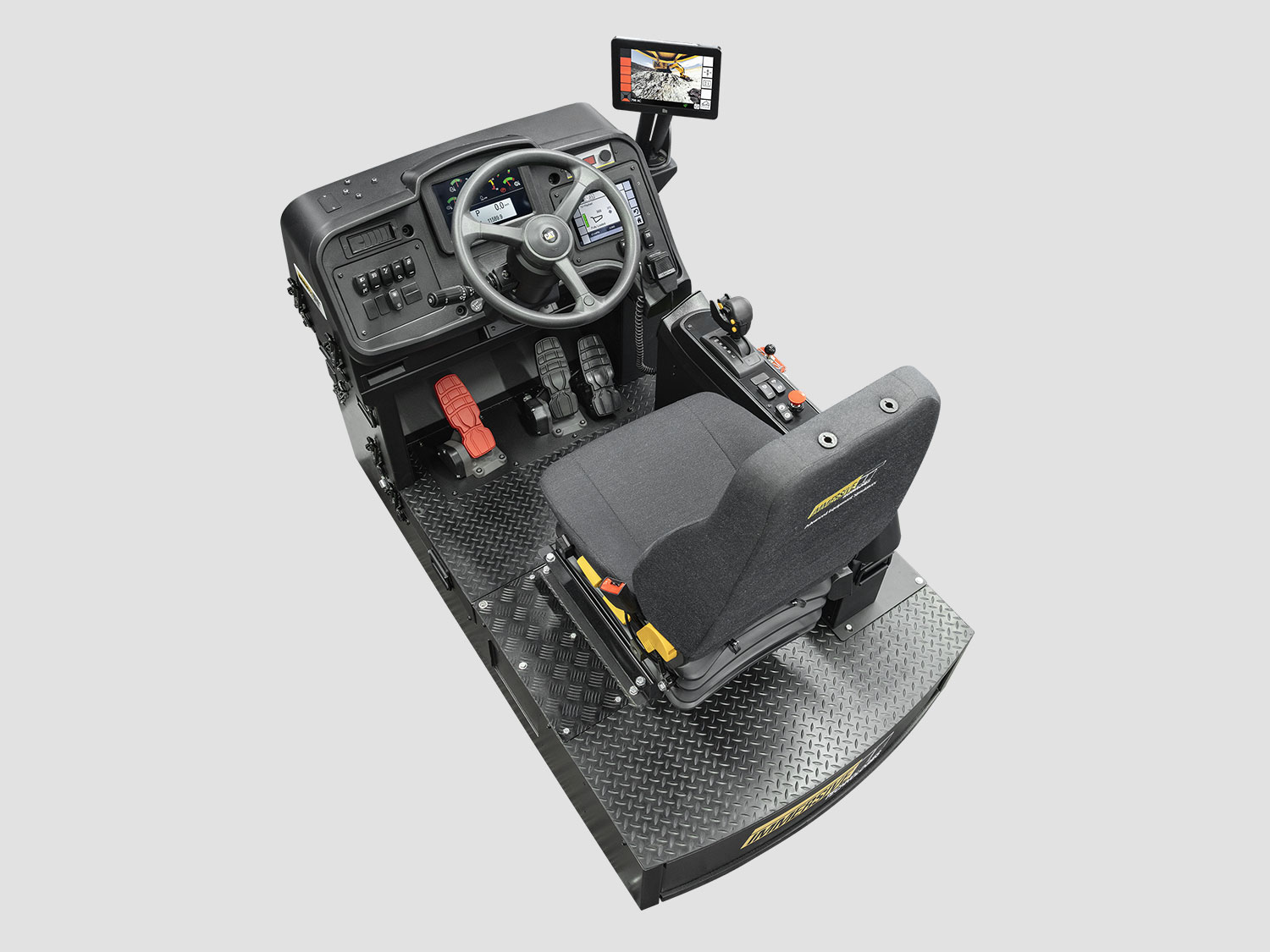 Training Simulator Module for Cat 798 AC (Next Generation Cabin) Haul Trucks (Overhead view)