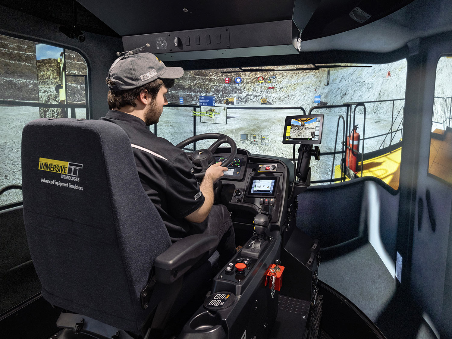 Training Simulator Module for Cat 798 AC (Next Generation Cabin) Haul Trucks