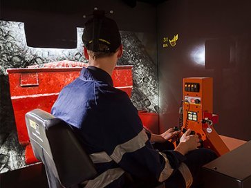 Sandvik LH203 Underground Loader Training Simulator Module on IM360